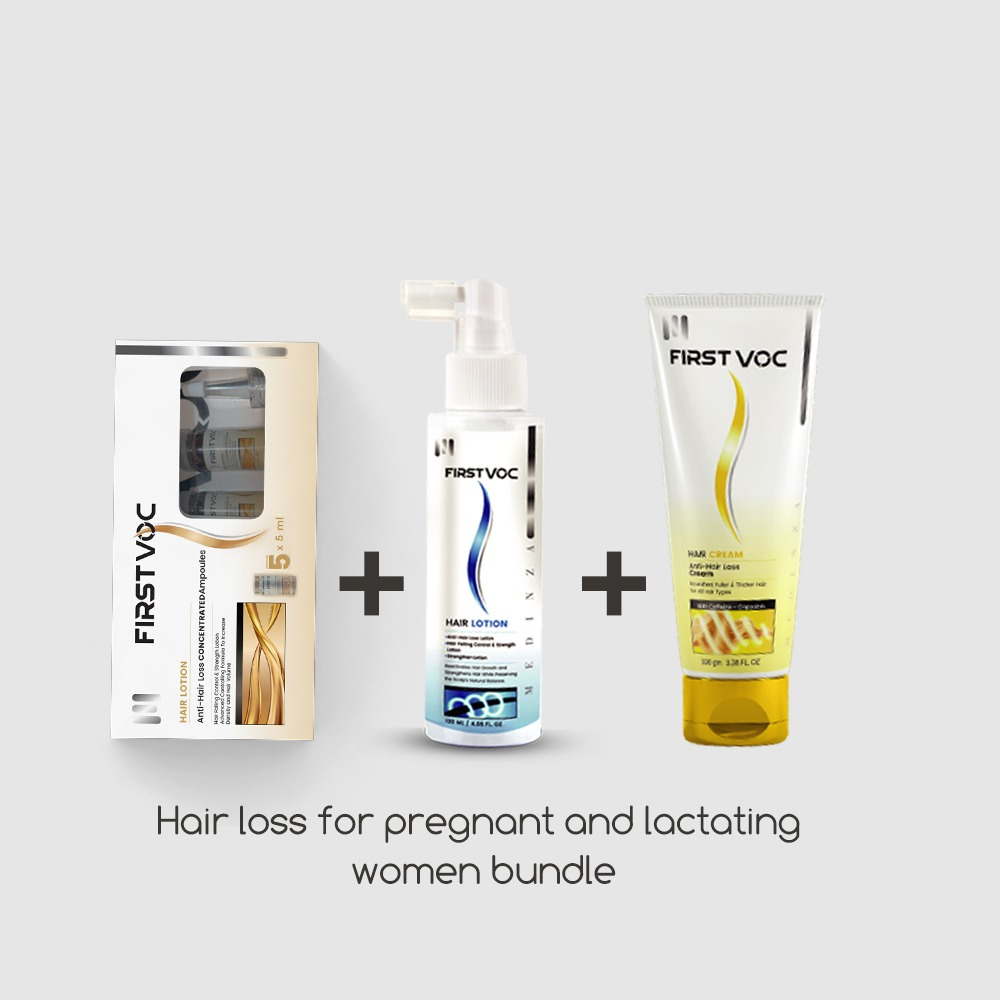 Hair Loss for Pregnant and Lactating Women Bundle - روتين تساقط الشعر للسيدات أثناء الحمل والرضاعة