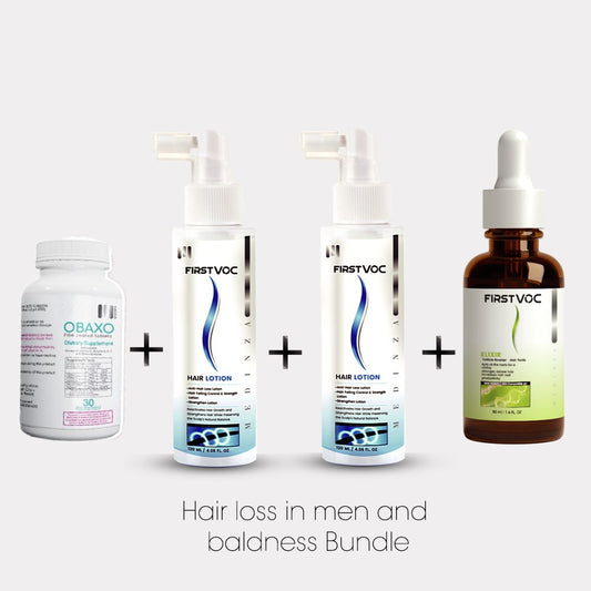 Hair Loss in Men and Baldness Bundle - روتين تساقط الشعر والصلع عند الرجال
